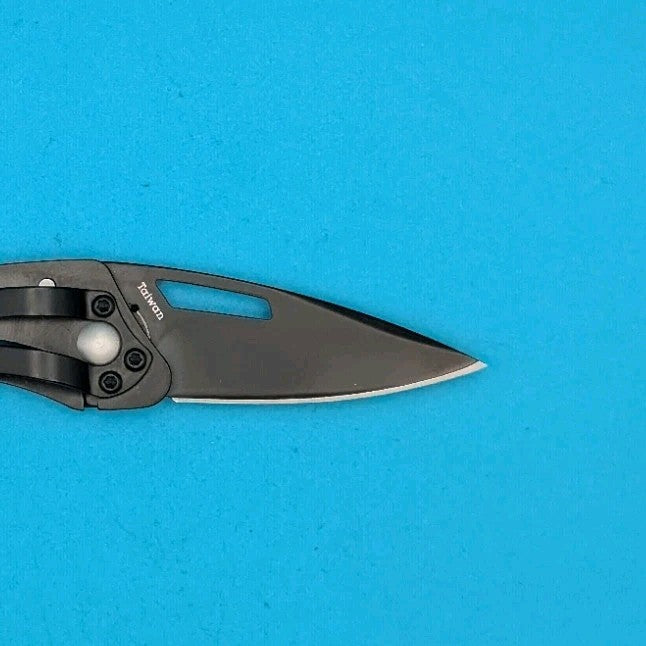 Rare Gerber Trendy Pear Wood Handle Liner Lock Plain Edge Pocket Knife!
