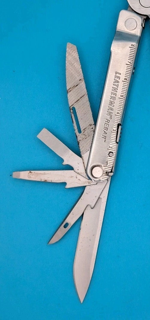 Leatherman Rebar Multi-Tool! Stainless! With Sheath!