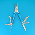 Leatherman Micra Multi-Tool, Knife, Scissors, Key Ring, Blue! *BP SAFETY*