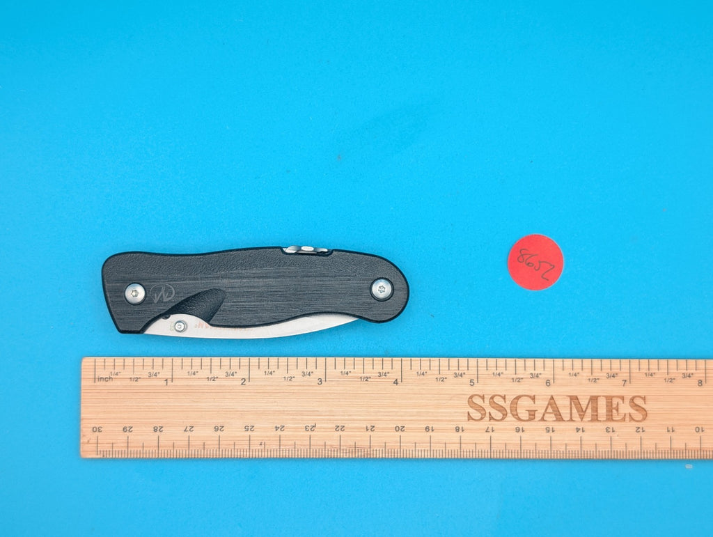 Leatherman Crater C33 Plain Edge Pocket Knife! Black!