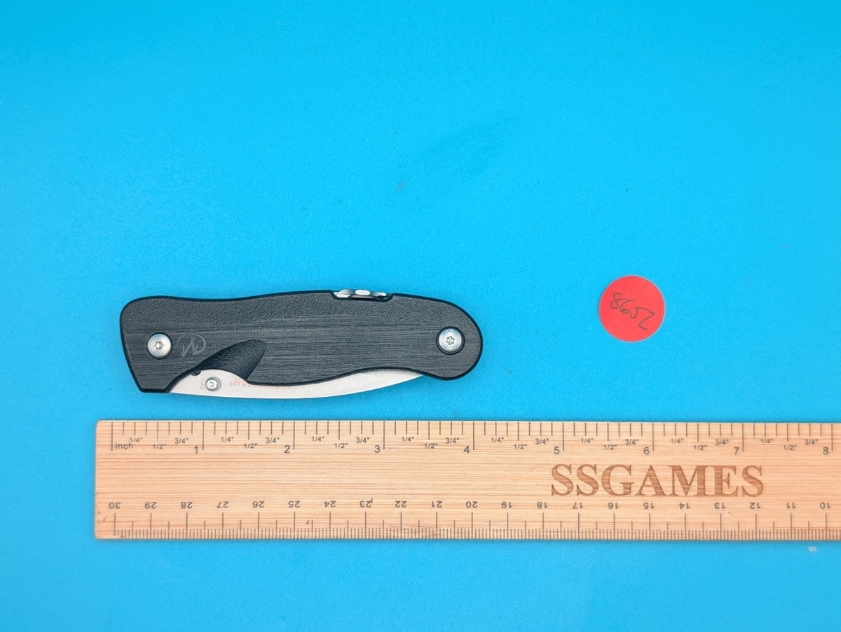 Leatherman Crater C33 Plain Edge Pocket Knife! Black!