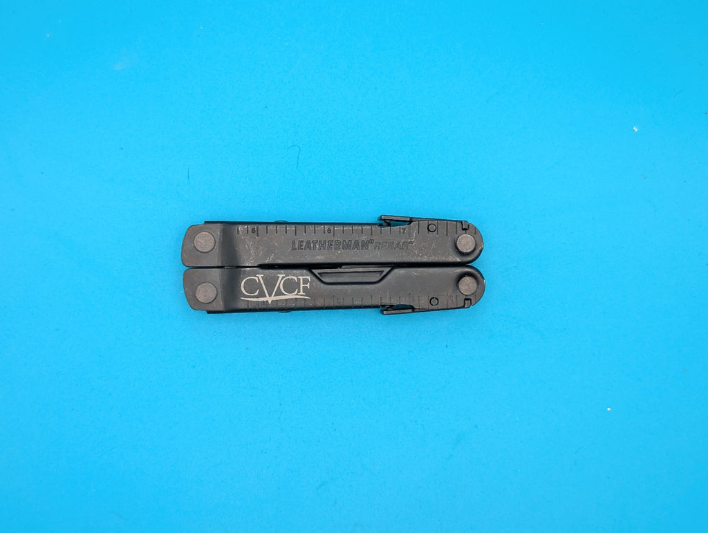 Leatherman Rebar Multi-Tool! Free Shipping! BLACK OXIDE! *SHEL CVCF*