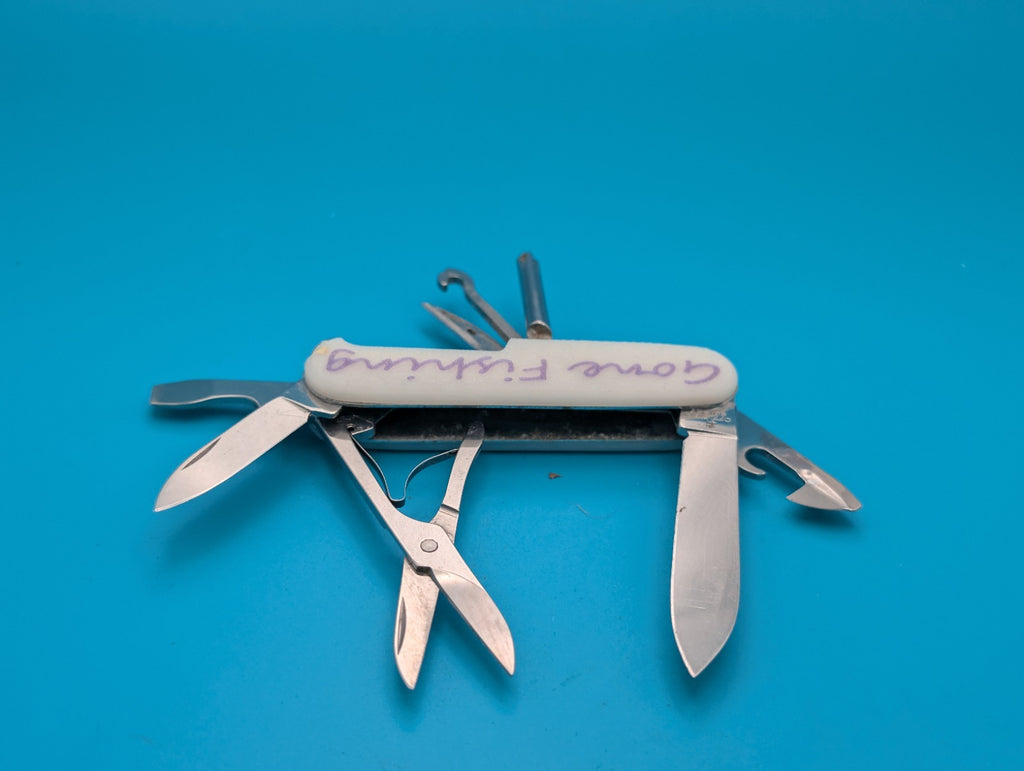 Victorinox Super Tinker Swiss Army Knife! Custom Glow in the Dark!