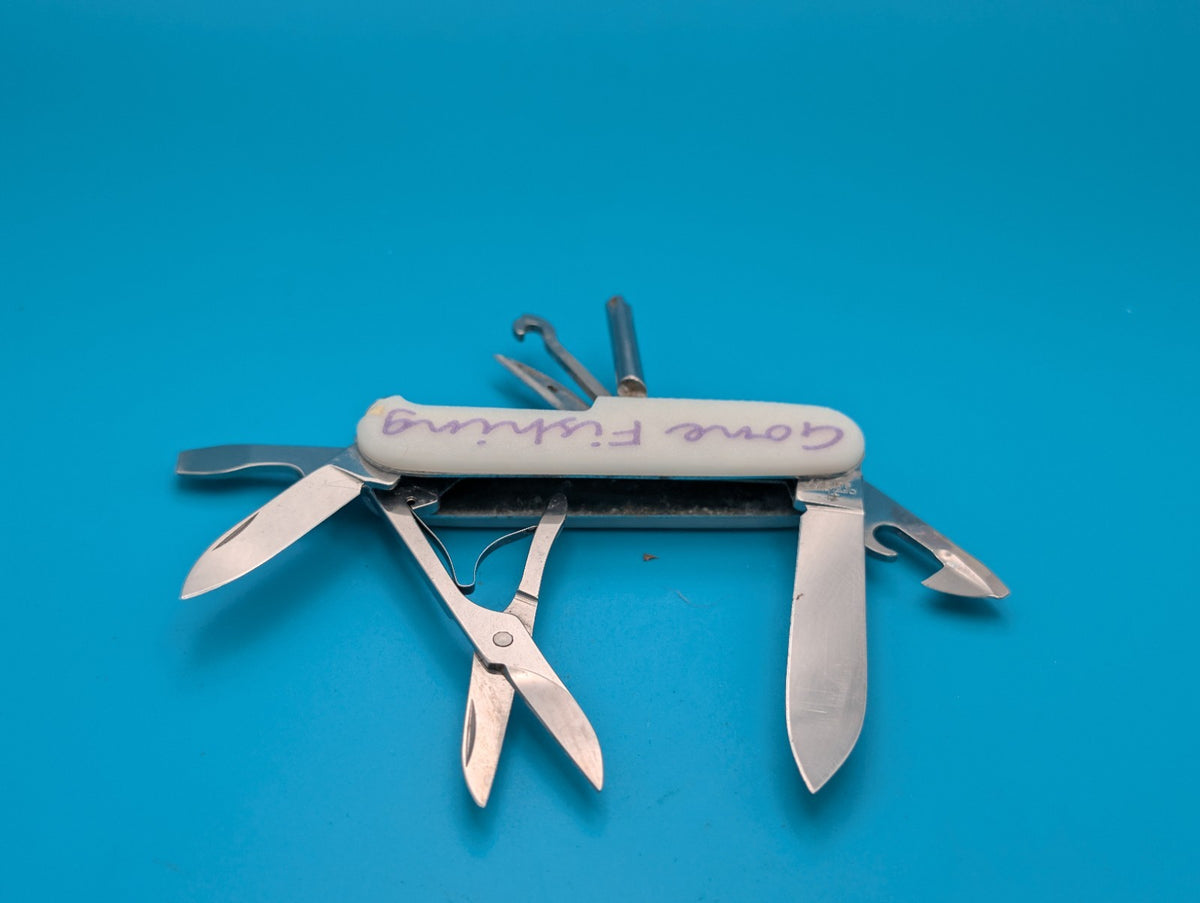 Victorinox Super Tinker Swiss Army Knife! Custom Glow in the Dark!