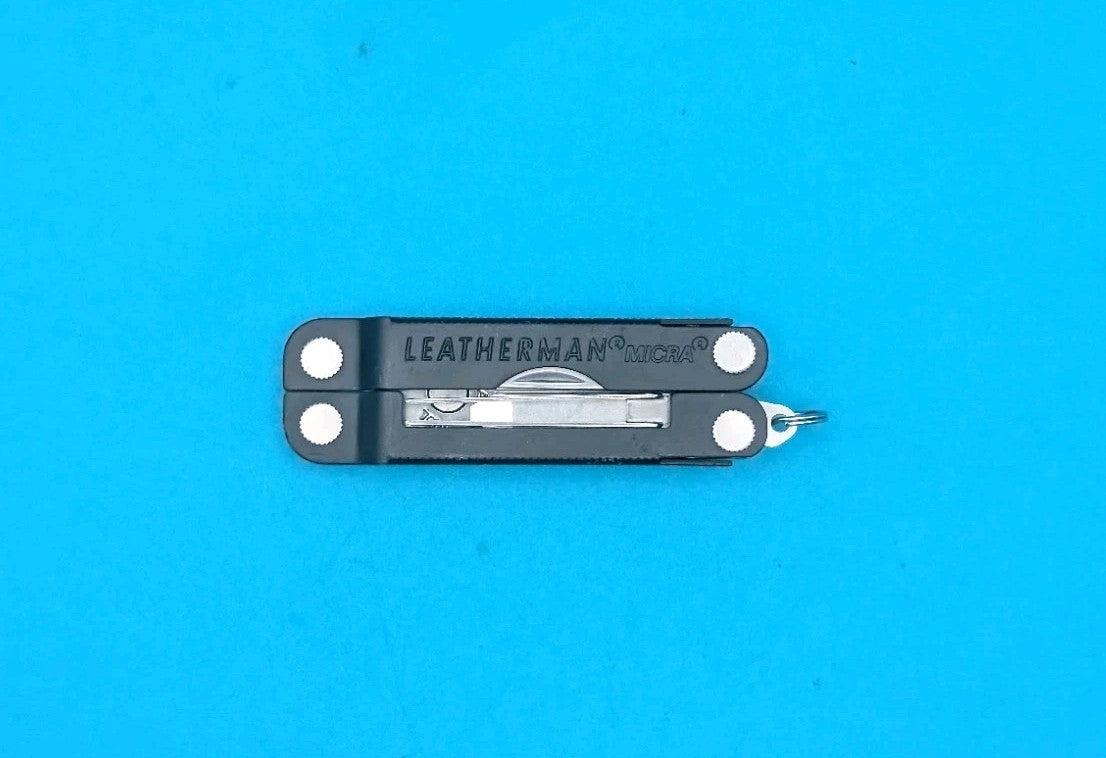 Leatherman Micra Multi-Tool, Knife, Scissors, Key Ring, Black!