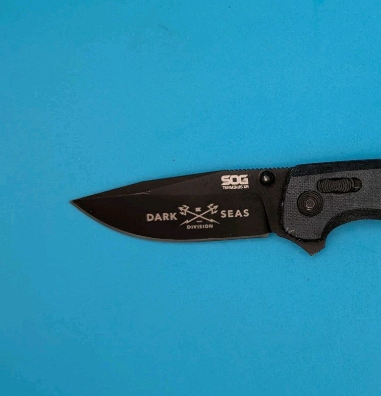 Sog Terminus XR 2.95" D2 Steel Blade Folding Knife!