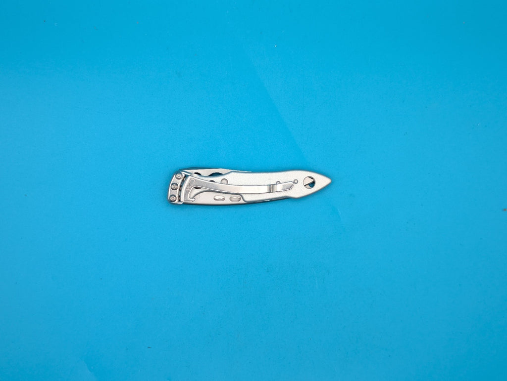 Leatherman Skeletool KBX Pocket Knife w/ Bottle Opener, SILVER!