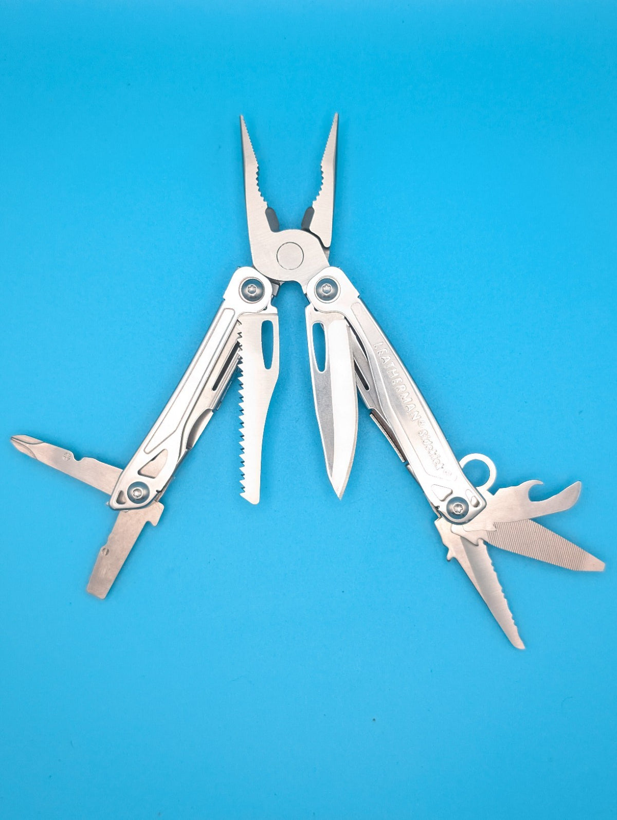 Leatherman Sidekick Multi-Tool, Knife, Pliers, Saw, Stainless! With Sheath!