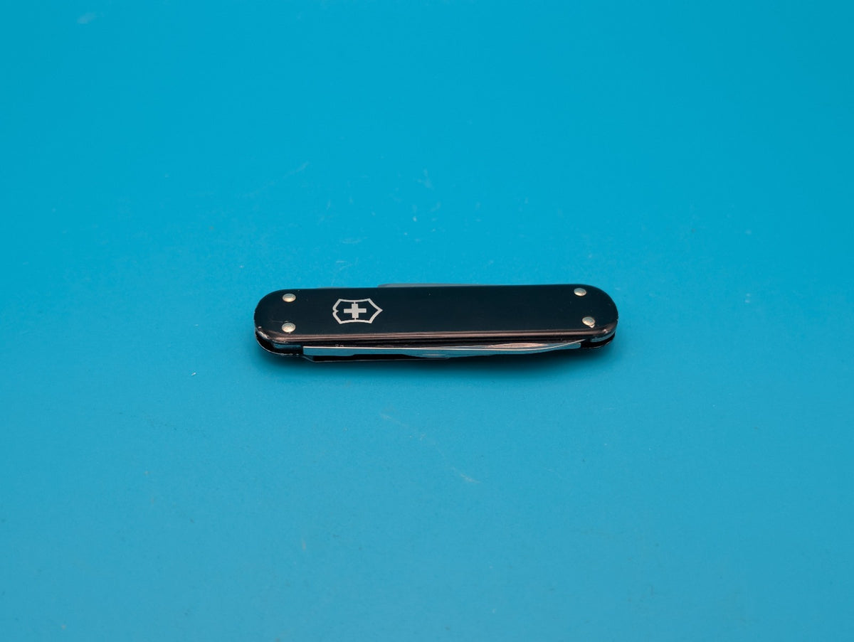 Victorinox Money Clip Black Alox Swiss Army Knife Multi Tool!
