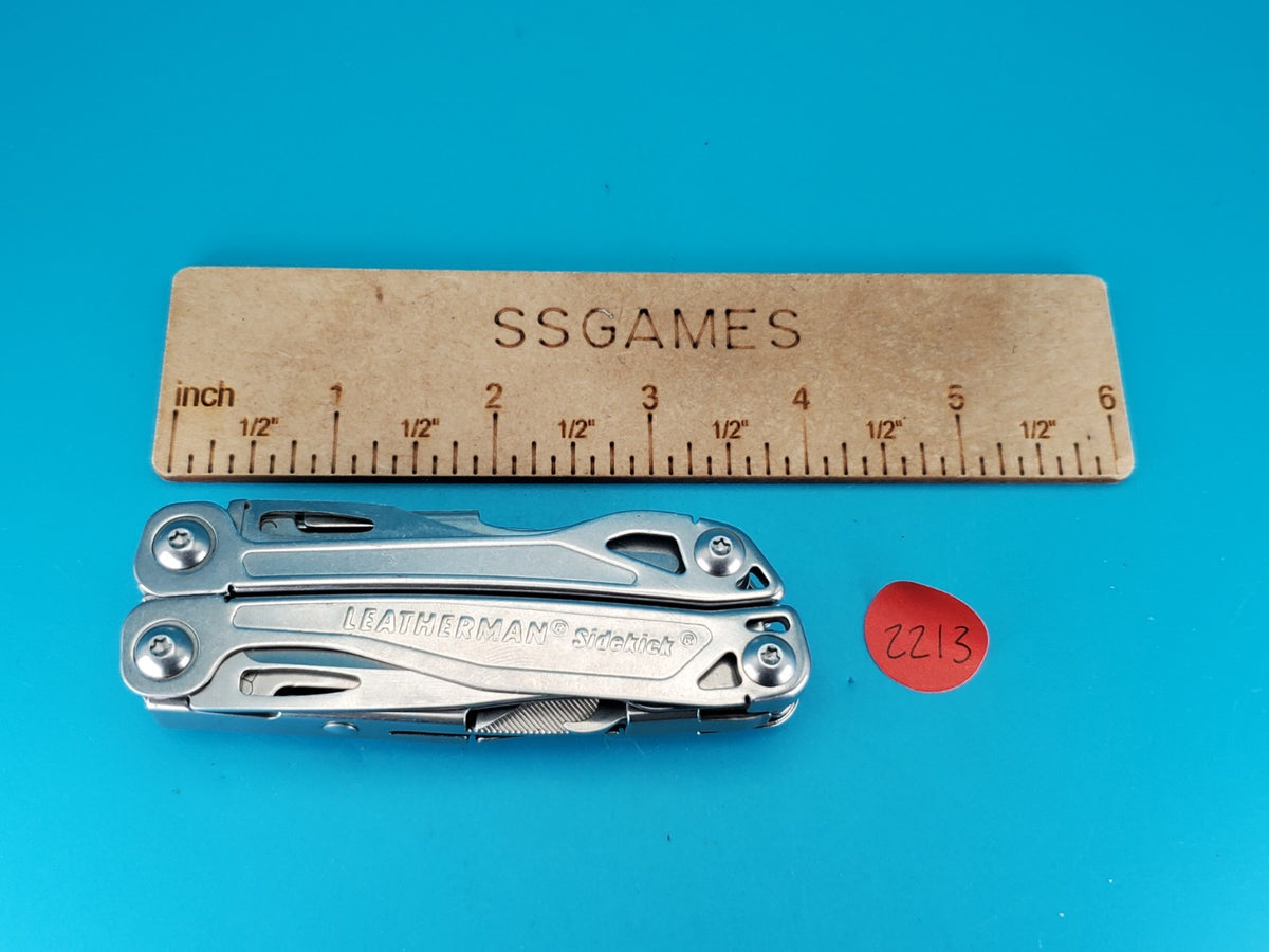 Leatherman Sidekick Multi-Tool, Knife, Pliers, Saw, Stainless!
