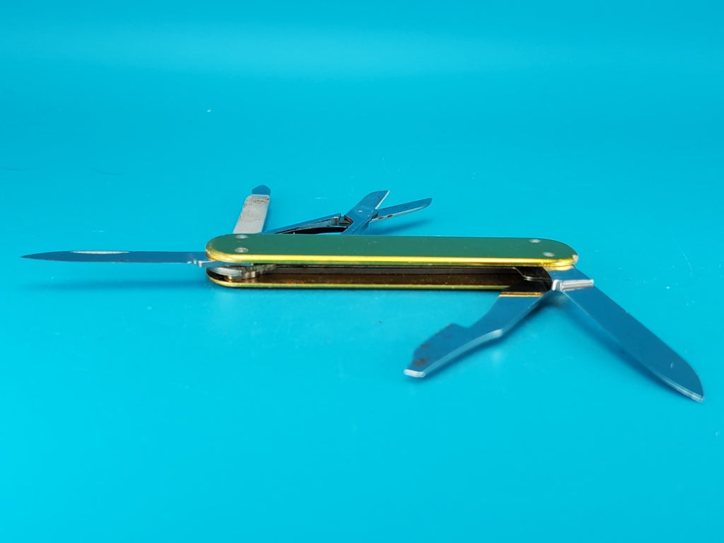 Victorinox Gold Alox Executive Swiss Army Knife, RED! FREE SHIPPING! RETIRED!