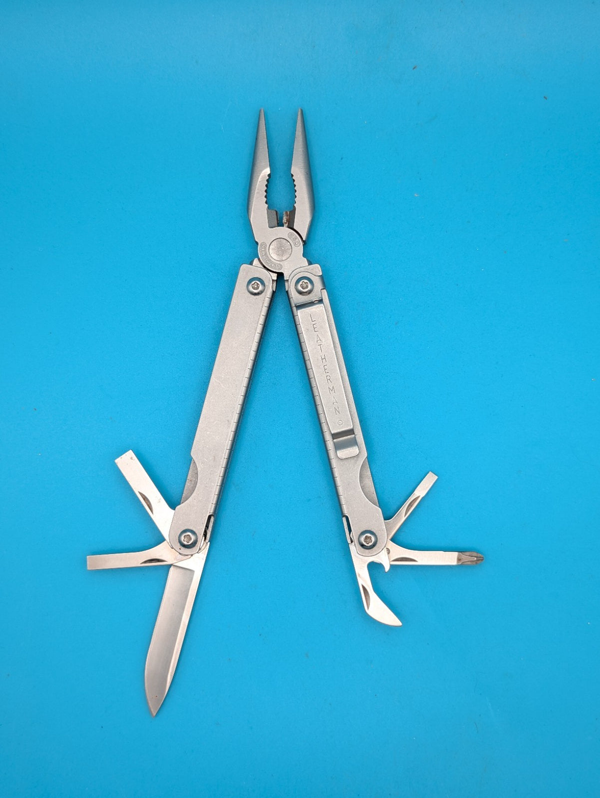 Leatherman SideClip Multi-Tool! 06/97 DATE STAMP! RARE! WITH SHEATH!
