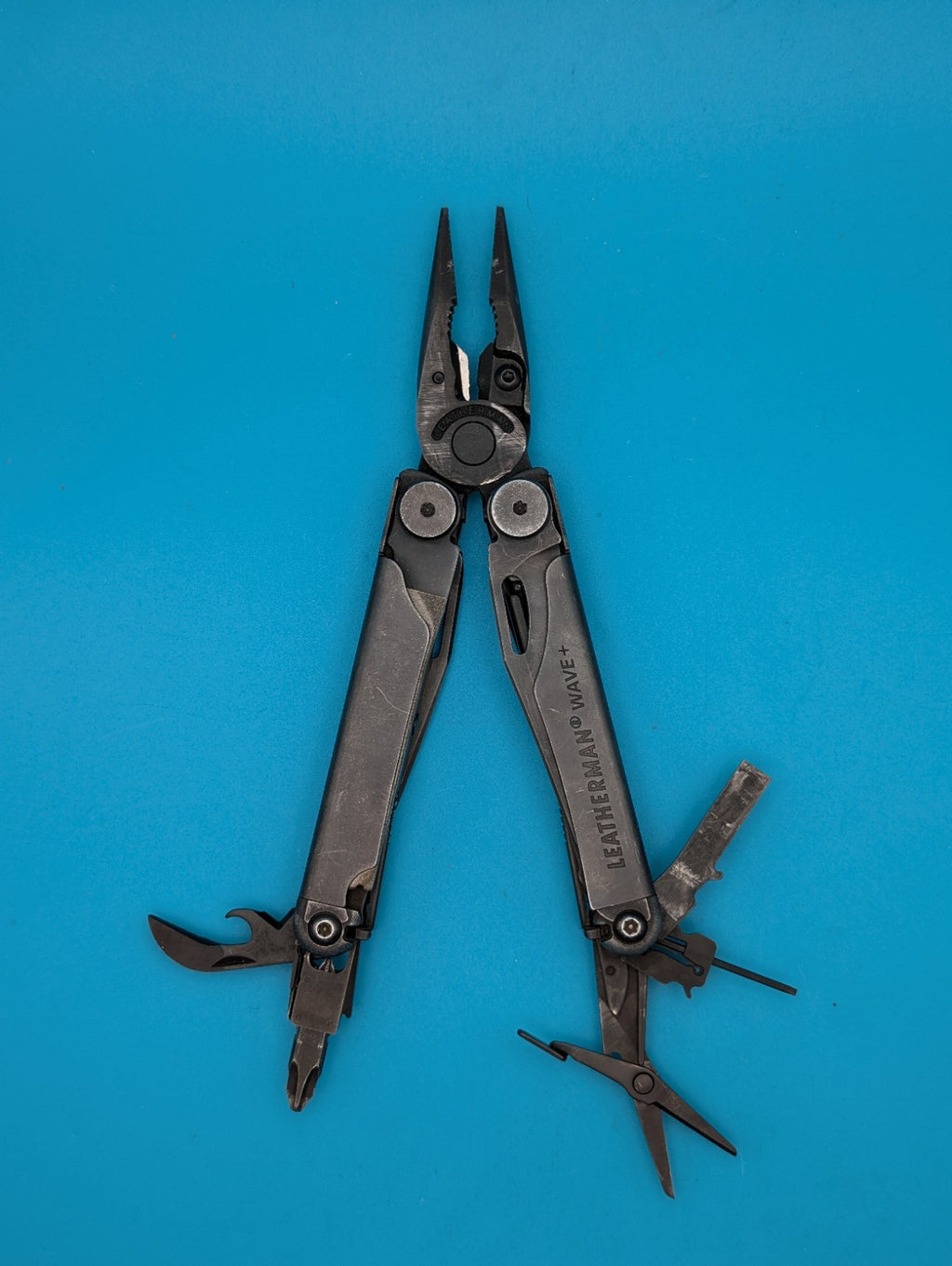 Leatherman Wave Plus + Multi-Tool! FAST SHIPPING! BLACK OXIDE!
