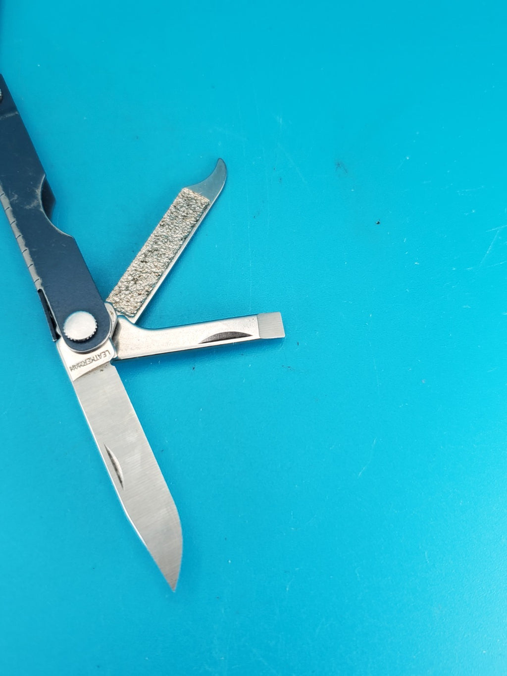 Leatherman Micra Multi-Tool, Knife, Scissors, Key Ring, Blue!
