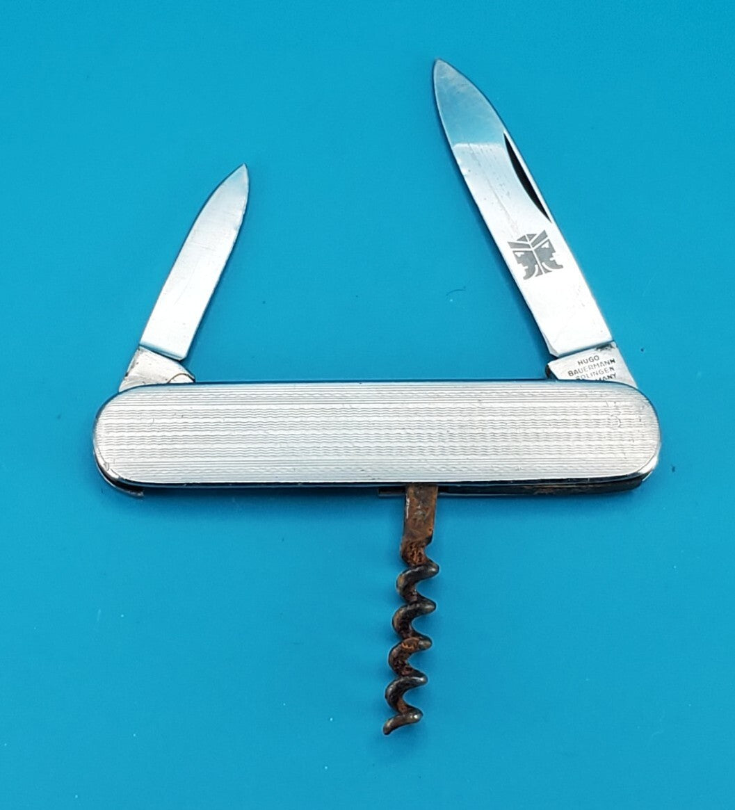 Vintage Hugo Bauermann Solingen Germany Knife Multi Tool!
