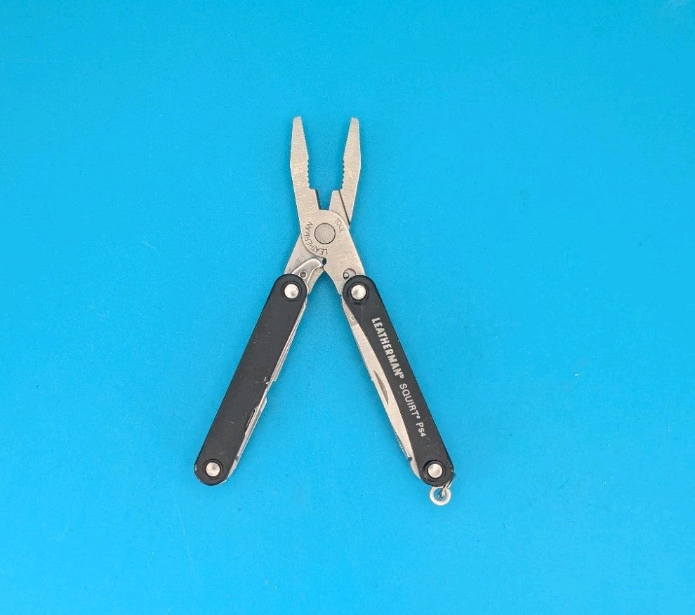 Leatherman SQUIRT PS4 Multi-Tool With Pliers Scissors Knife BLACK!