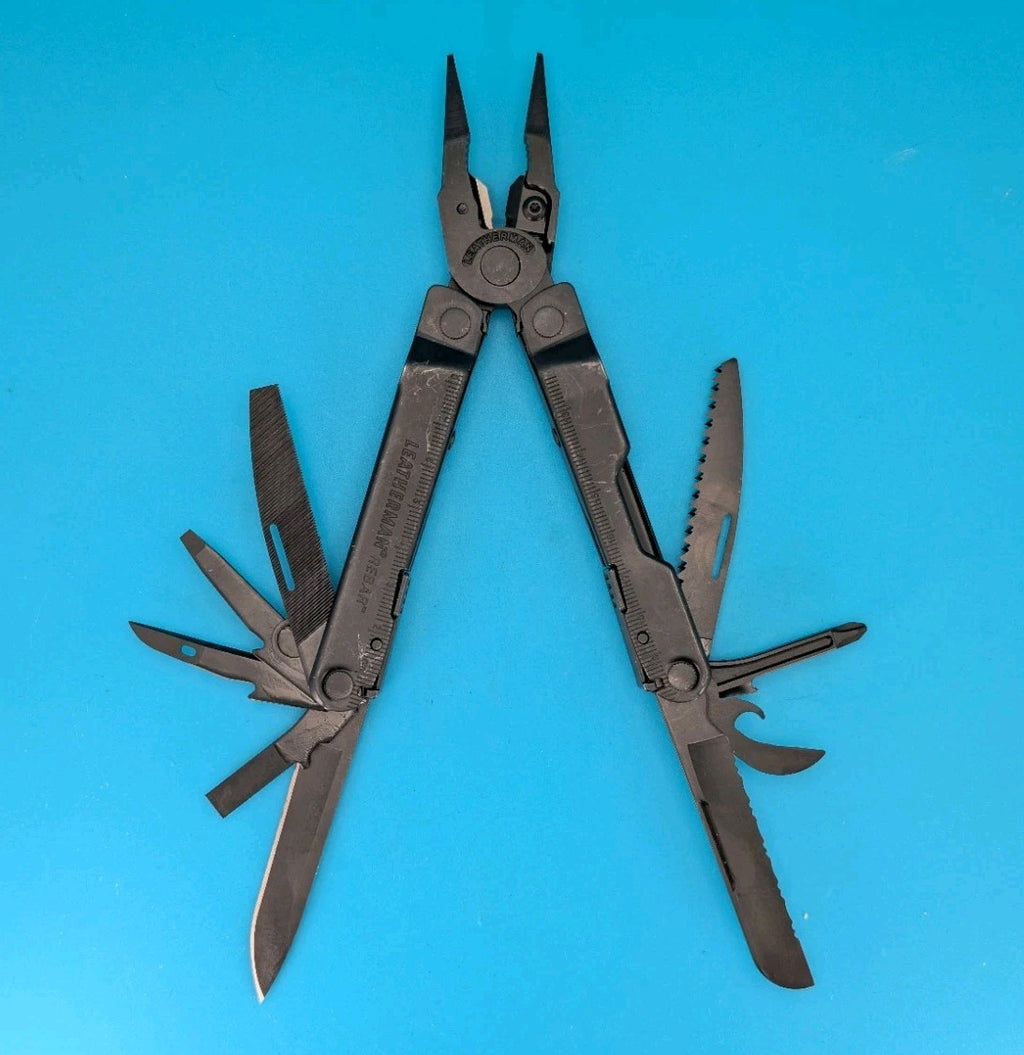 Leatherman Rebar Multi-Tool! BLACK! WITH SHEATH!