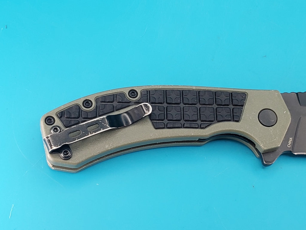 Kershaw 8760 Faultline Liner Lock Plain Edge Flipper Knife!