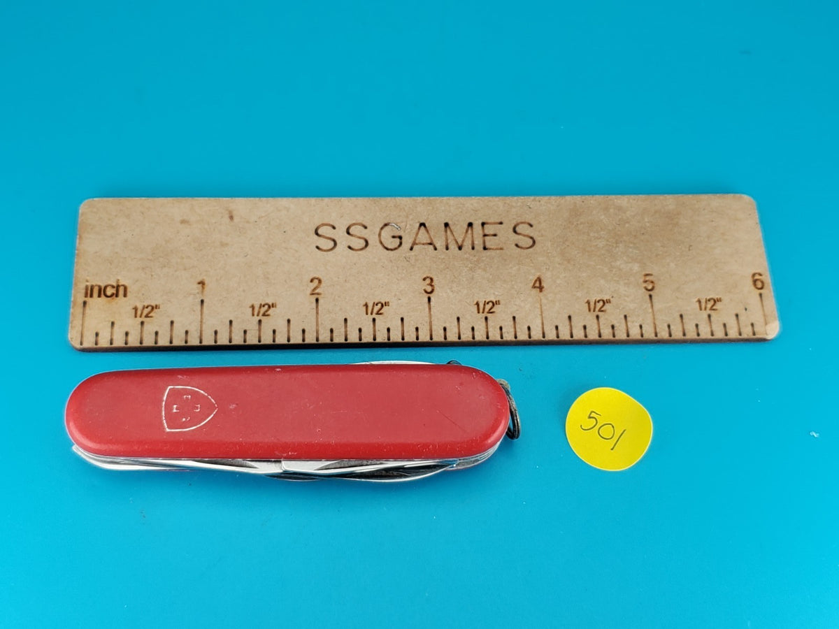 Victorinox Economy Camper Red Swiss Army Knife Multi Tool!