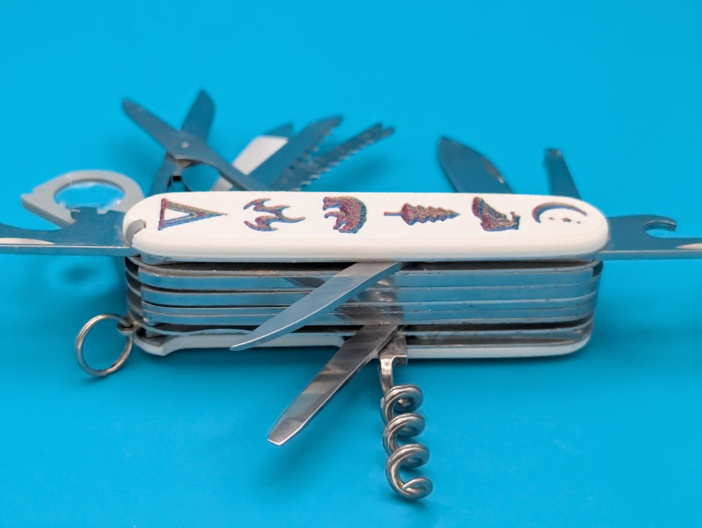 Victorinox Champion Swiss Army Knife Multi Tool! CUSTOM SCALES!