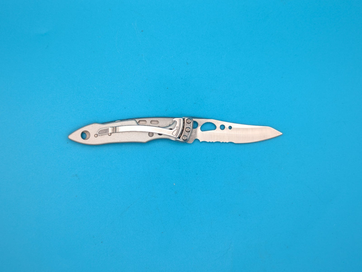 Leatherman Skeletool KBx Pocket Knife w/ Bottle Opener, Silver