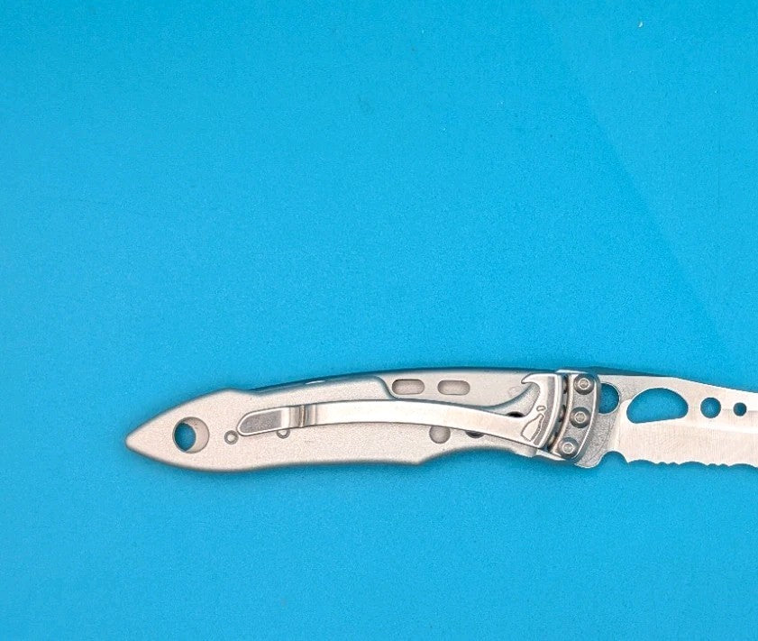 Leatherman Skeletool KBX Pocket Knife w/ Bottle Opener, SILVER!