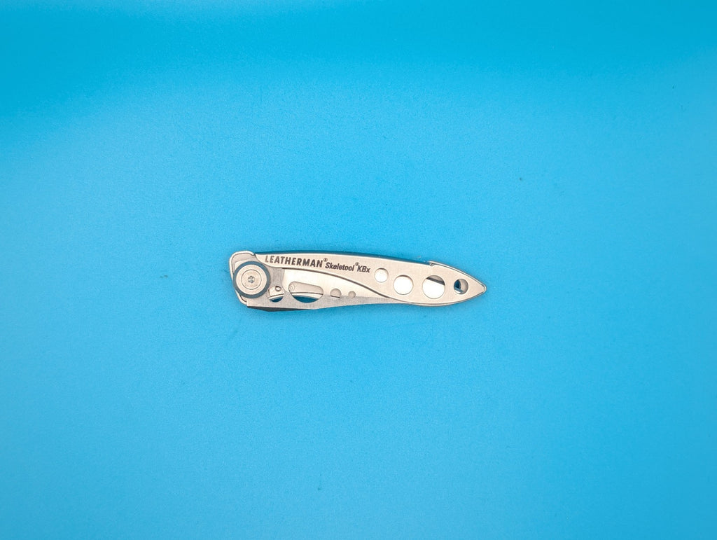 Leatherman Skeletool KBX Pocket Knife w/ Bottle Opener, SILVER!