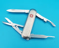 Wenger Brushed Stainless Steel PocketTech Swiss Army Knife Multi Tool! RARE!