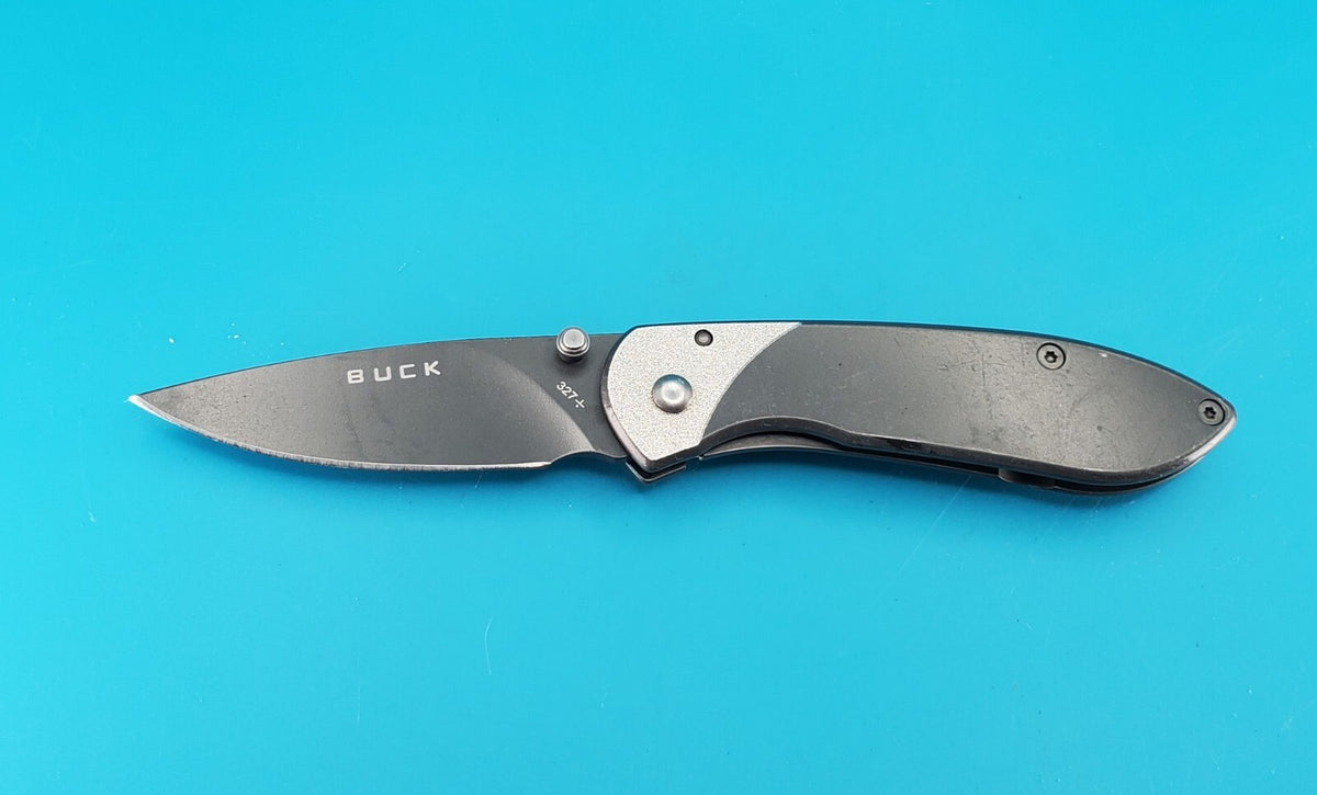 Buck Knives 327 Nobleman-Stainless Folding Pocket Knife!
