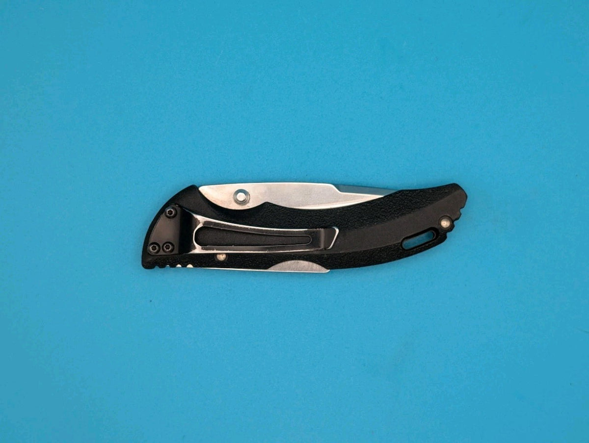 Buck USA 285 Black Lockback Folding Pocket Knife! 2023 DATE!