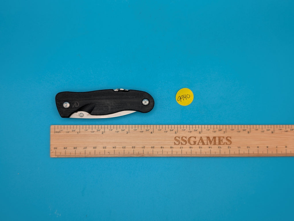 Leatherman Crater C33 Plain Edge Pocket Knife! Black!