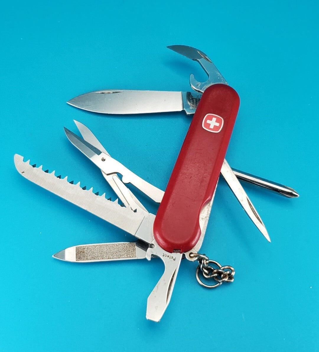 Wenger Handyman Red Swiss Army Knife Multi Tool!