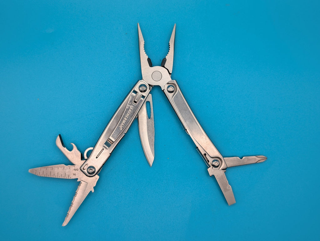 Leatherman Bolster 13 Tool Stainless Steel Multi-Tool! With Sheath!