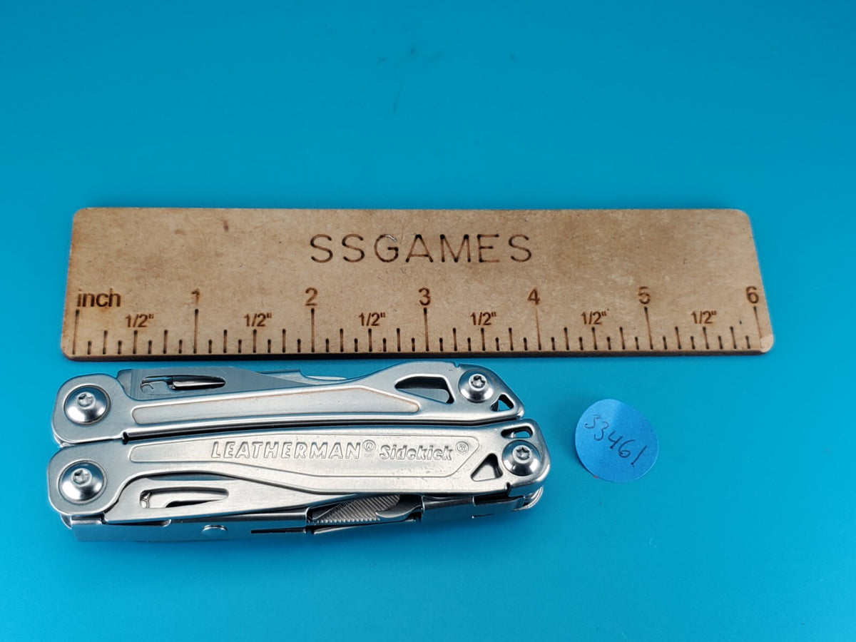Leatherman Sidekick Multi-Tool, Knife, Pliers, Saw, Stainless!