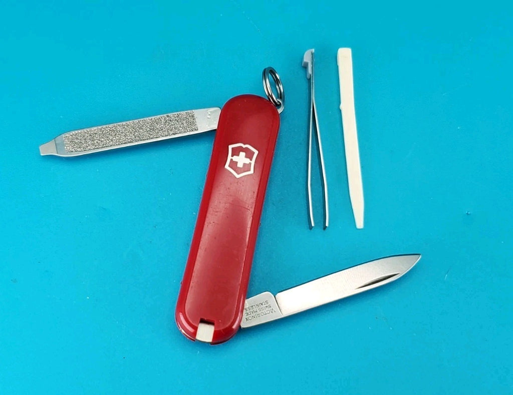 Victorinox Escort 2 Red Swiss Army Knife Multi Tool! *NOVA NORDISK*