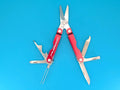 Leatherman Micra Multi-Tool, Knife, Scissors, Key Ring, Red!