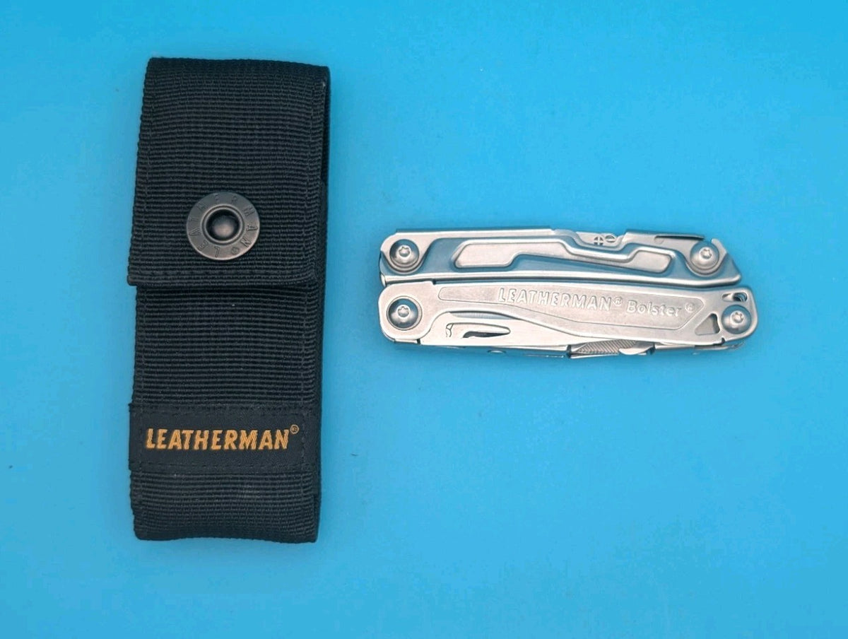 Leatherman Bolster 13 Tool Stainless Steel Multi-Tool! With Sheath!