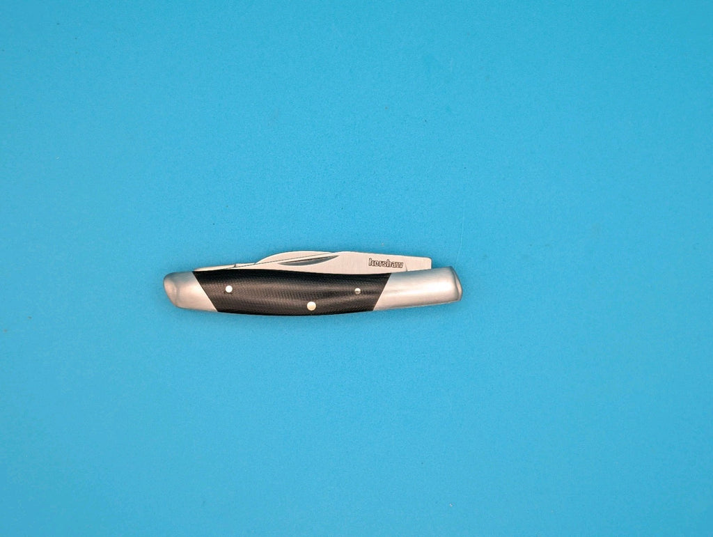 Kershaw 4386 Iredale Slipjoint Pocket Knife 3 Blade Clip Point Micarta Handle!