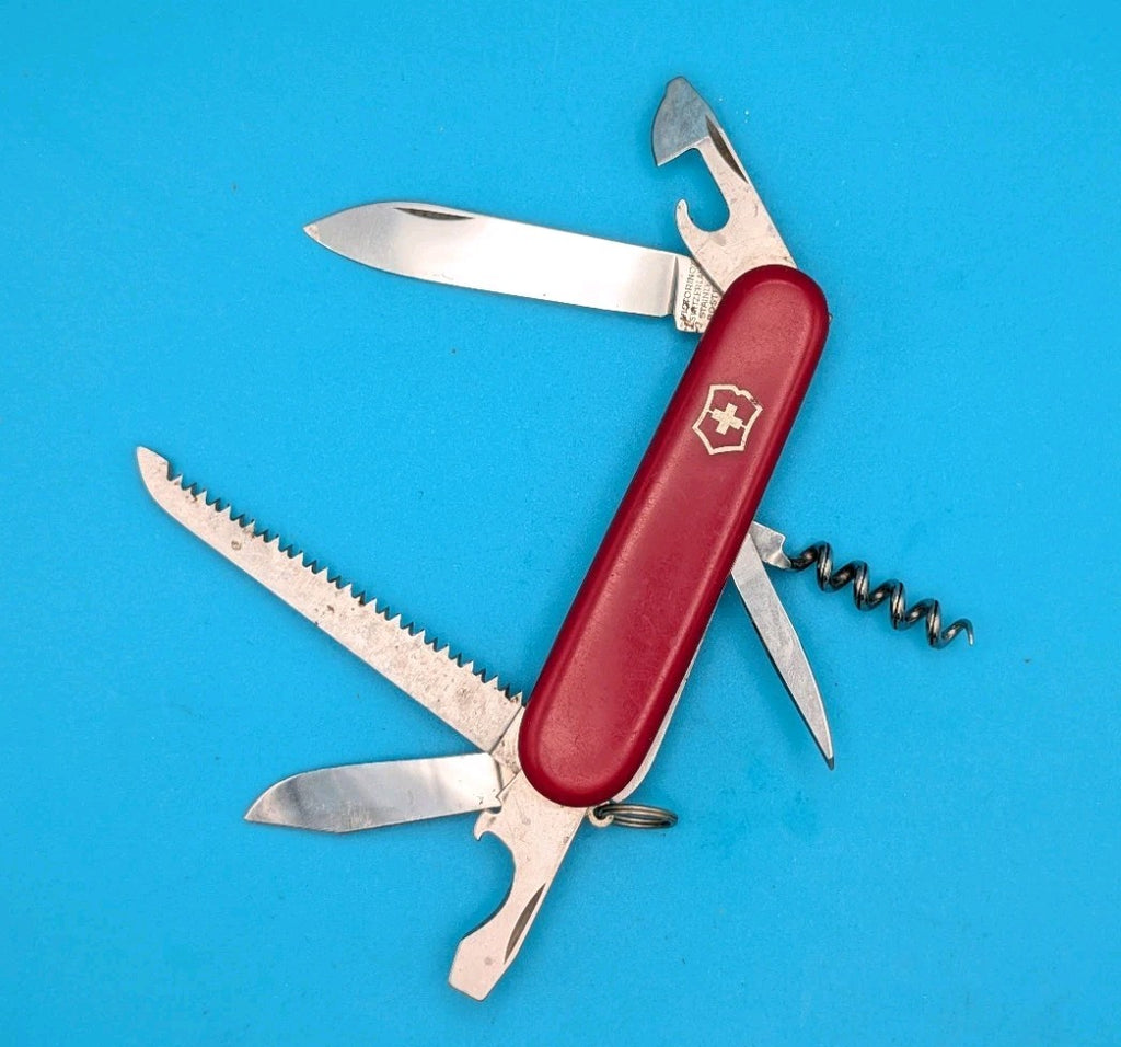 Vintage Victoria Victorinox Economy Camper Swiss Army Knife Multi Tool!
