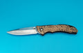 Buck USA 284 Lockback Folding Pocket Knife! COPPERHEAD SNAKE DESIGN