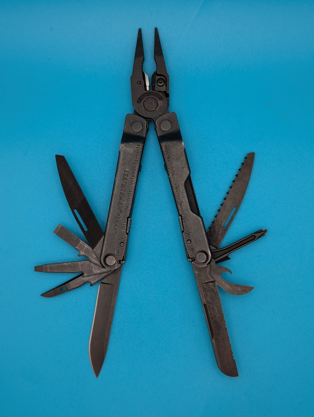 Leatherman Rebar Multi-Tool! Free Shipping! BLACK OXIDE!