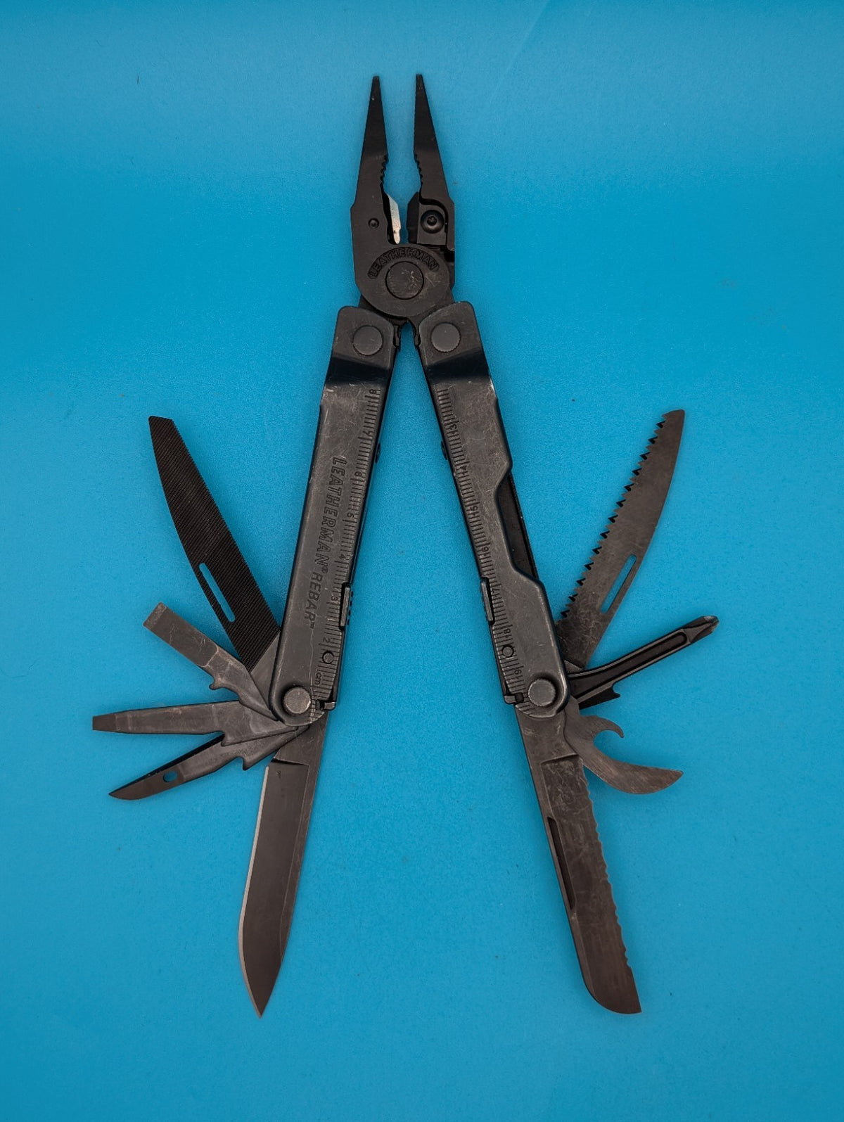 Leatherman Rebar Multi-Tool! Free Shipping! BLACK OXIDE!