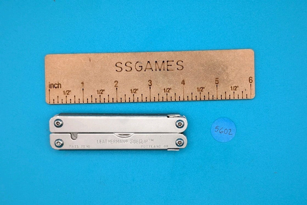 Leatherman SideClip Multi-Tool! With Sheath! 01/98 DATE STAMP! RARE!