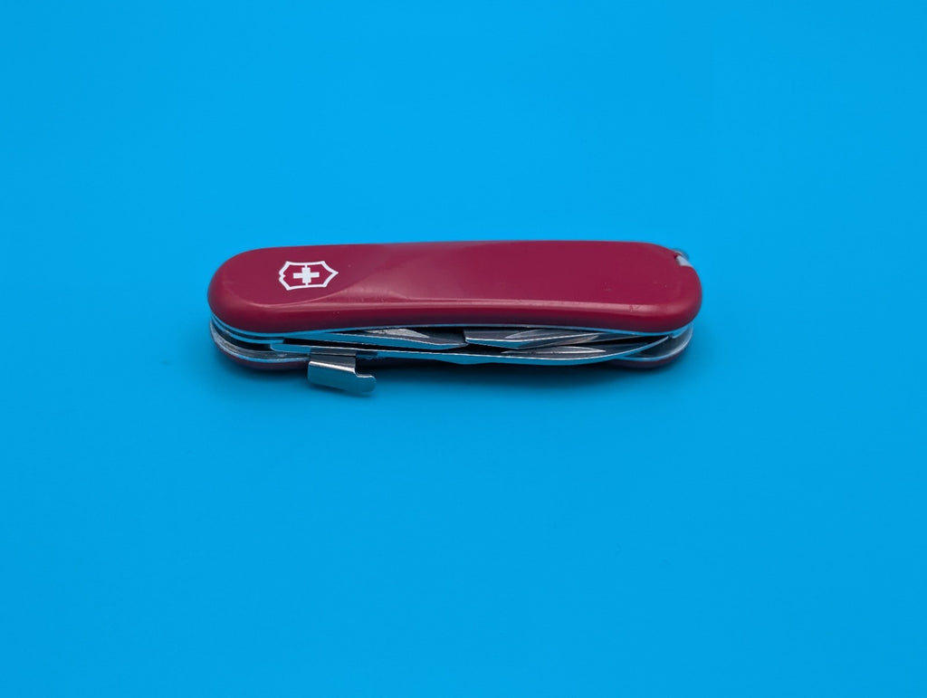 Victorinox EVO S101 Locking Blade Red Swiss Army Knife Multi Tool!
