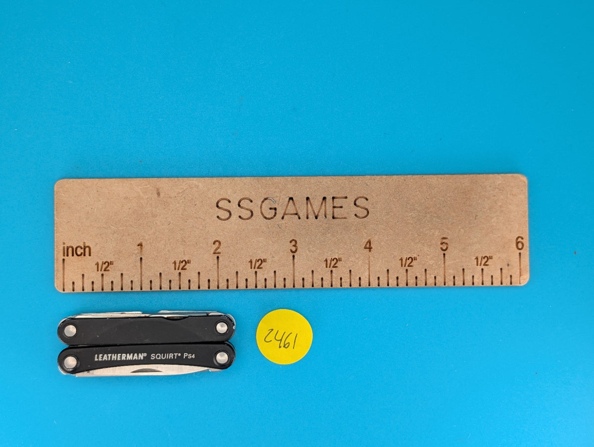 Leatherman SQUIRT PS4 Multi-Tool With Pliers Scissors Knife BLACK!