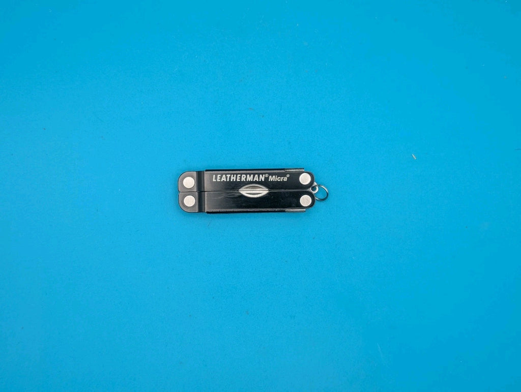 Leatherman Micra Multi-Tool, Knife, Scissors, Key Ring, Black!