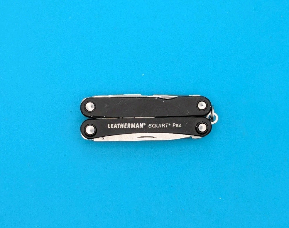 Leatherman SQUIRT PS4 Multi-Tool With Pliers Scissors Knife BLACK!