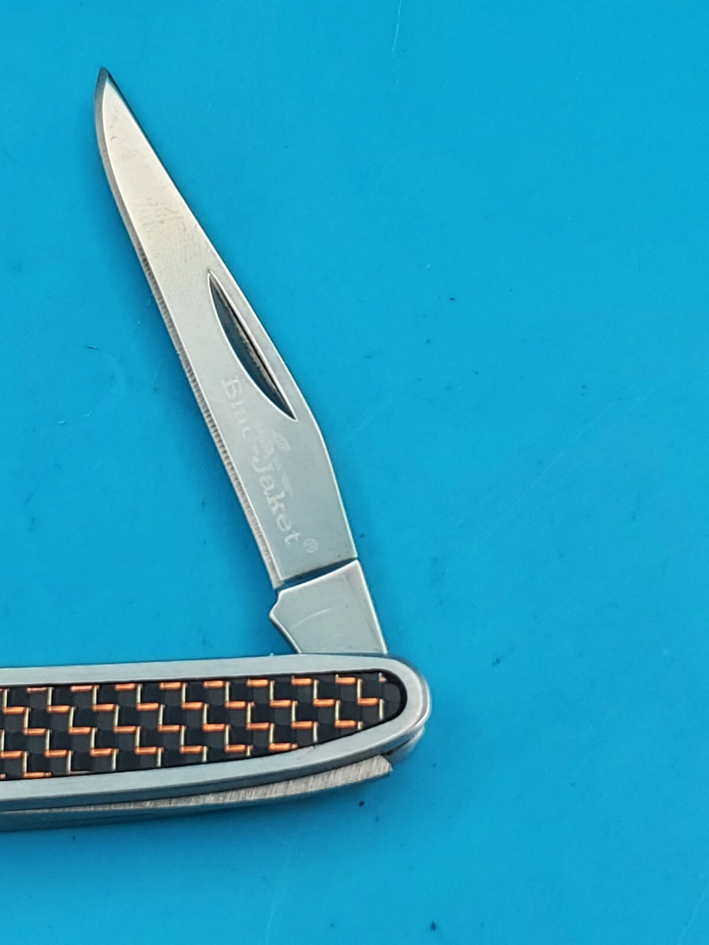 Camillus Muskrat Knife Blac-Jaket with Wood Box!