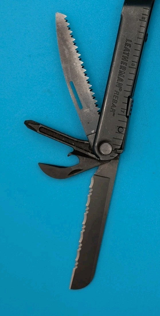 Leatherman Rebar Multi-Tool! Free Shipping! BLACK OXIDE!