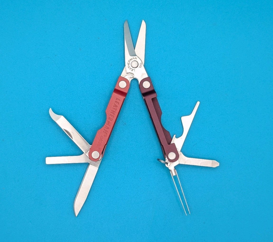 Leatherman Micra Multi-Tool, Knife, Scissors, Key Ring, Mulled Wine!
